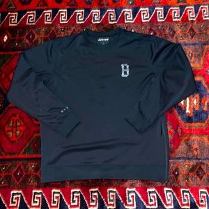 Black x Blackscale hoodie XL tech fabric side zipper crew